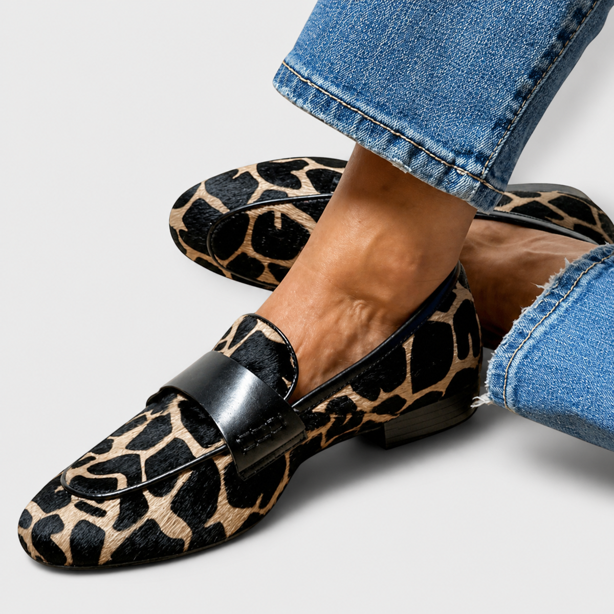 LOLI™ | MOCASSINI DI LEOPARDO