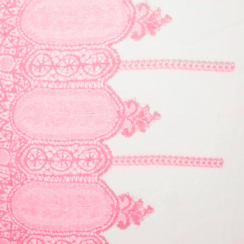 Bufanda rosa