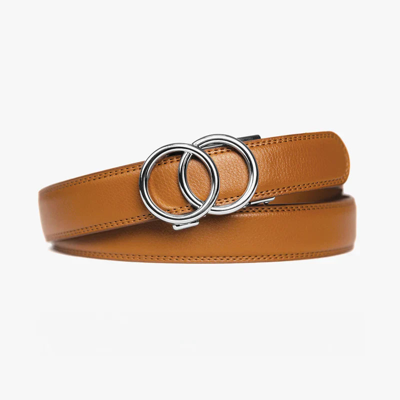 CINTURON MODERNO | COGNAC