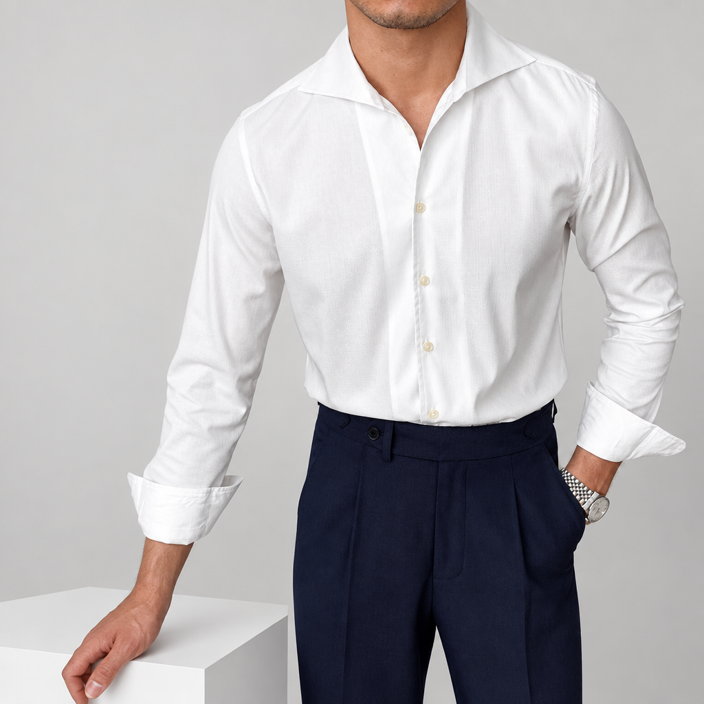 Camisa, foto 2 con fondo de estudio