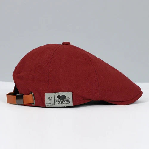 Gorra plana ajustable para hombre