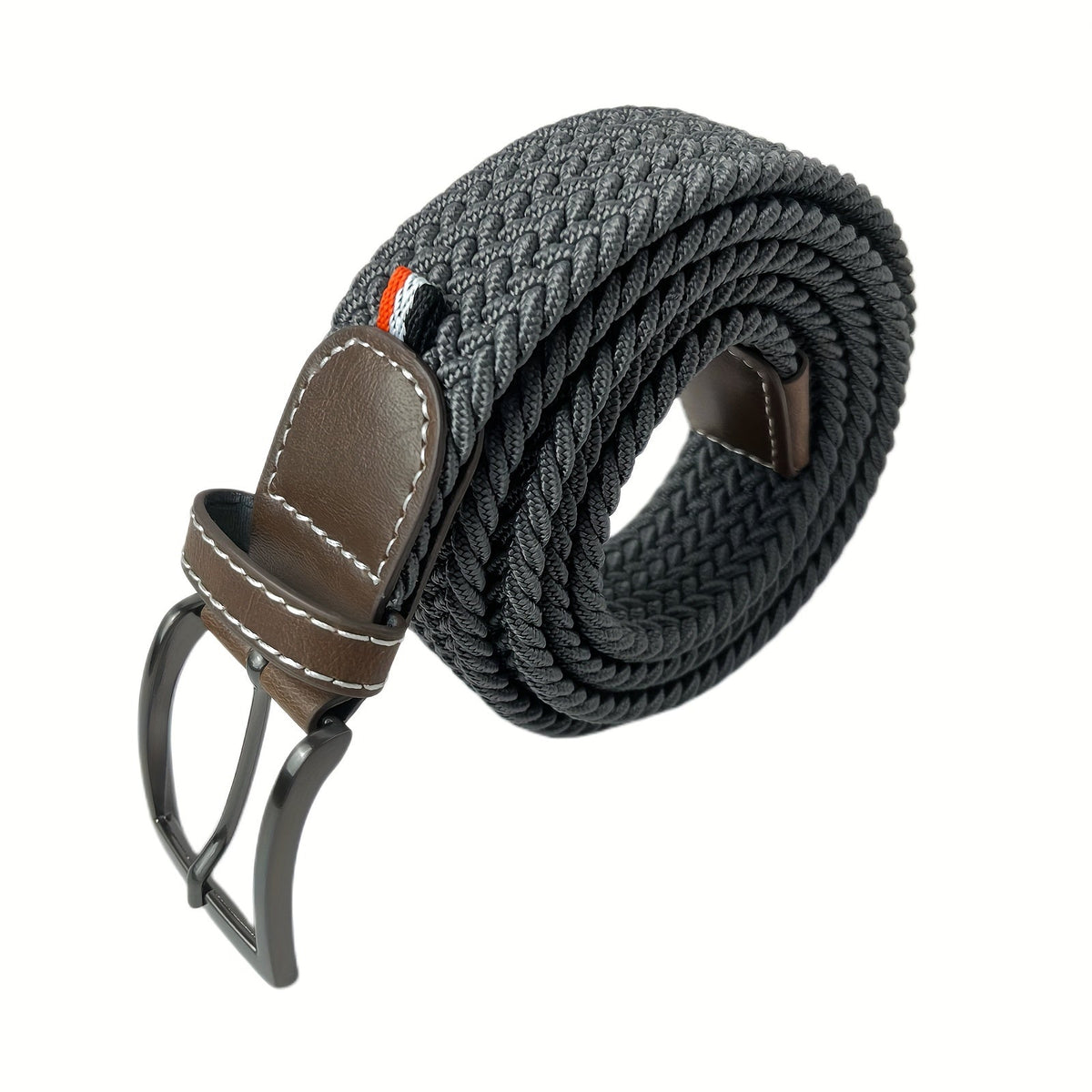 Cinturón tejido informal para hombre