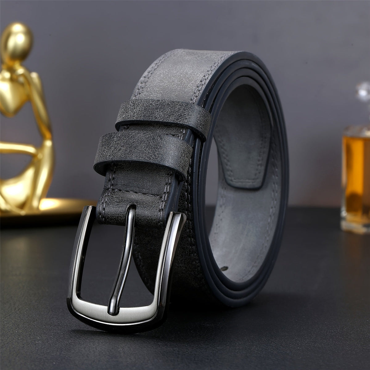 Cinturón informal vintage para hombre