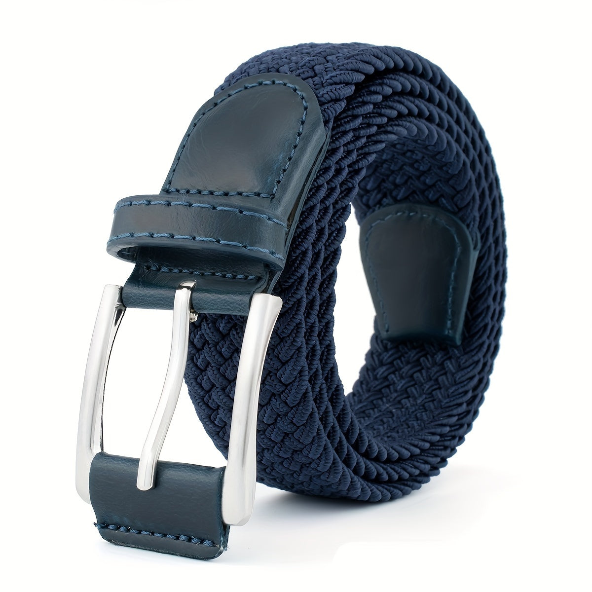 Cinturón trenzado ajustable para hombre