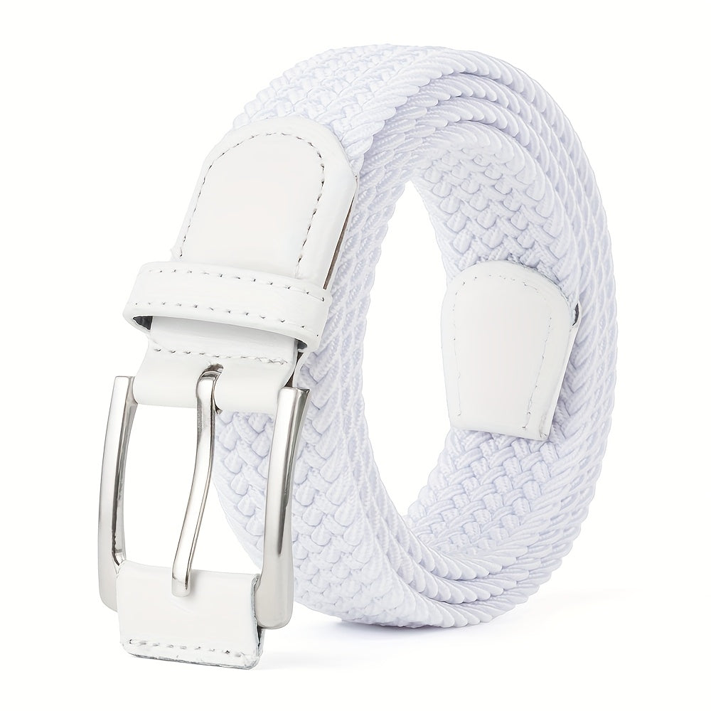 Cinturón trenzado ajustable para hombre