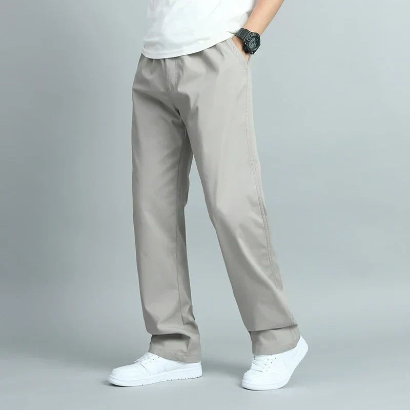 Pantalones rectos de hombre