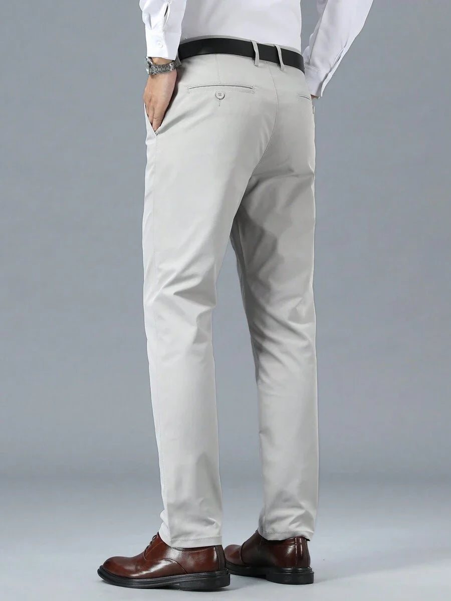 Pantalones rectos de hombre