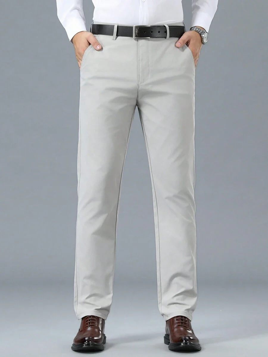 Pantalones rectos de hombre