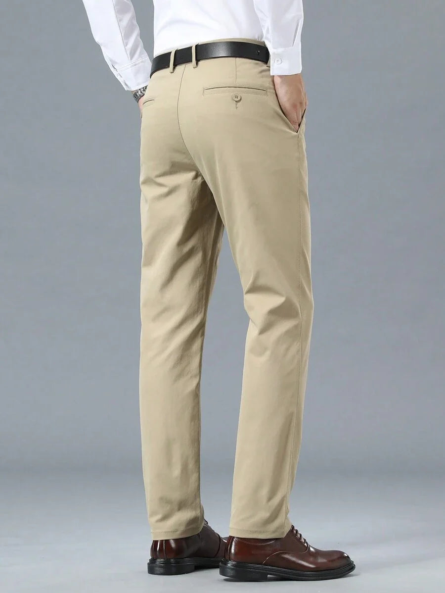 Pantalones rectos de hombre